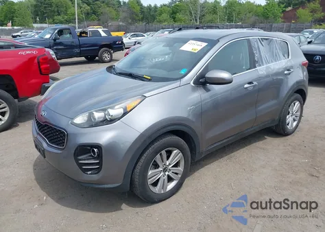 2017 Kia Sportage Lx from USA, damaged, VIN KNDPMCAC2H7090879